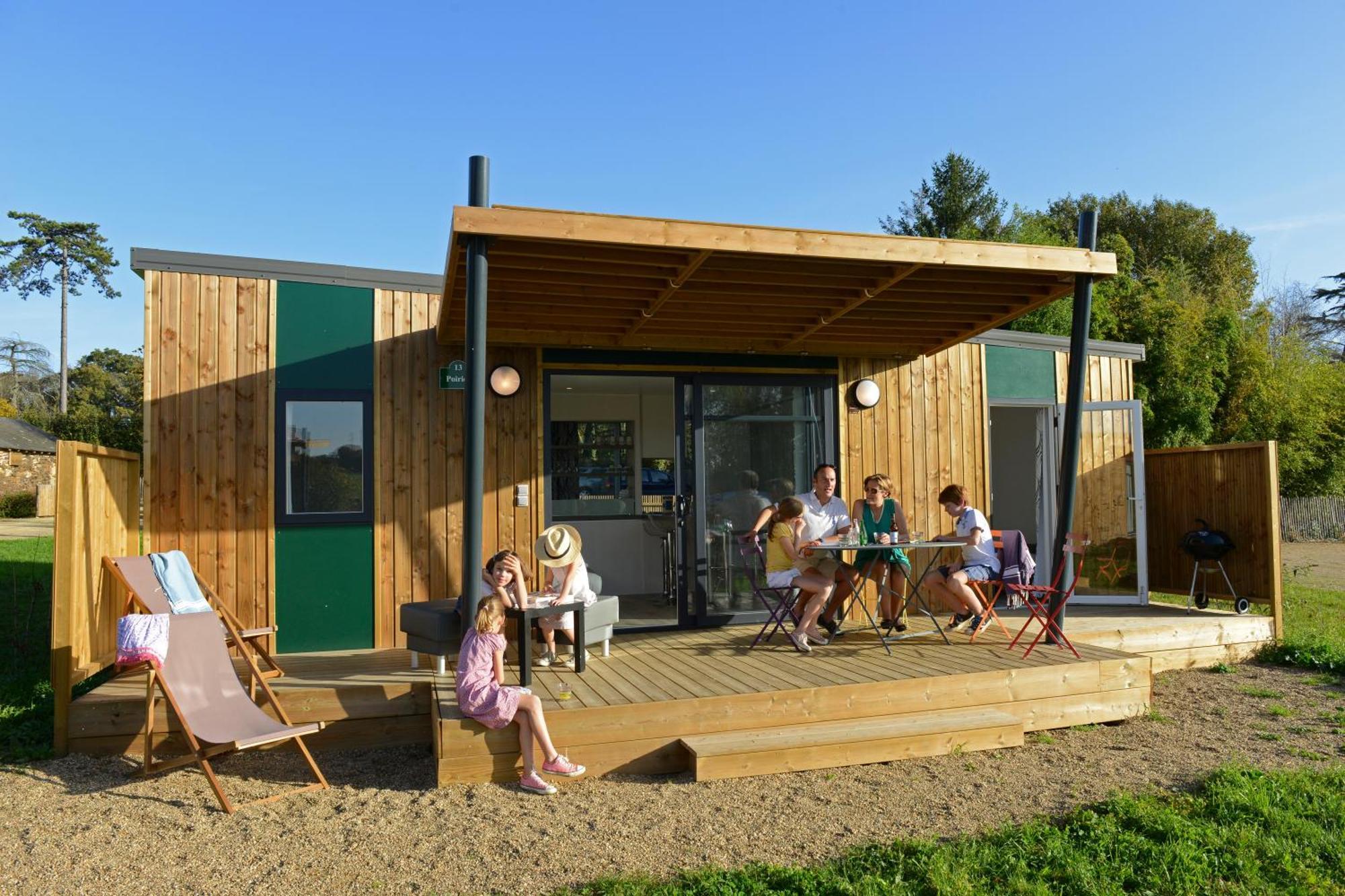 Les Roulottes & Cottages Du Moulin Chenille-Change ภายนอก รูปภาพ