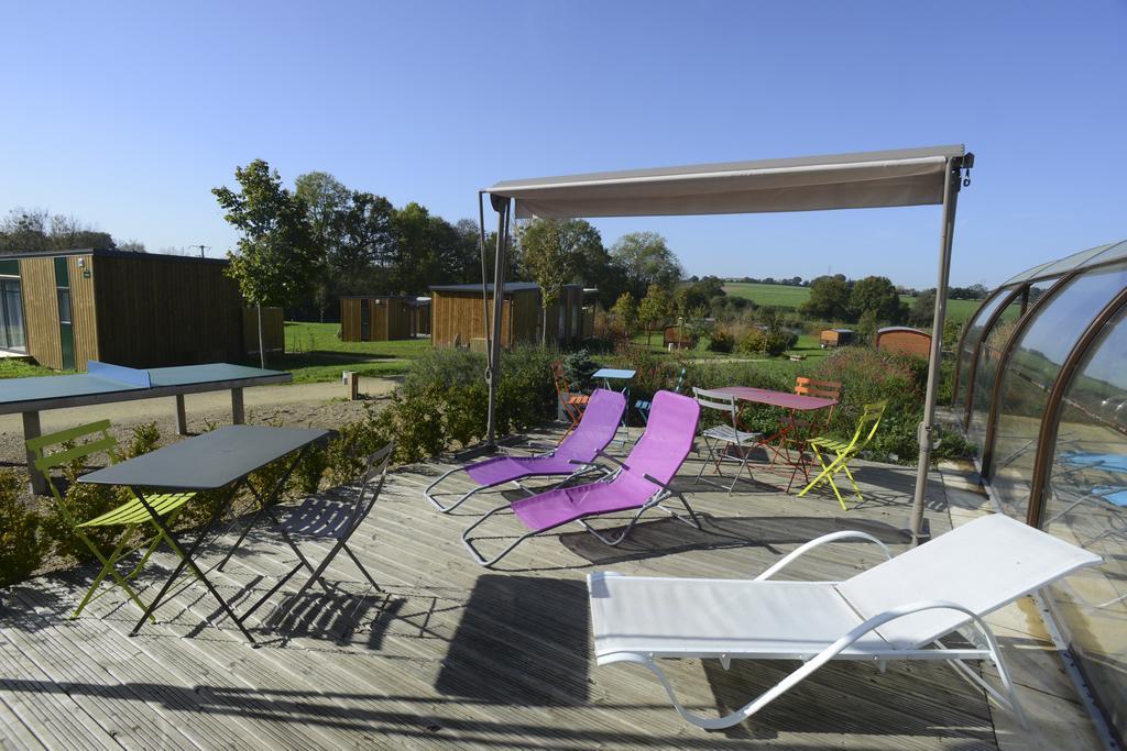 Les Roulottes & Cottages Du Moulin Chenille-Change ภายนอก รูปภาพ